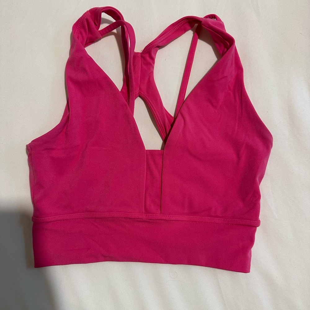 BuffBunny Fuchsia Sports Bra
